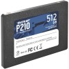 Накопитель SSD Patriot 512Gb P210 P210S512G25 {SATA 3.0}